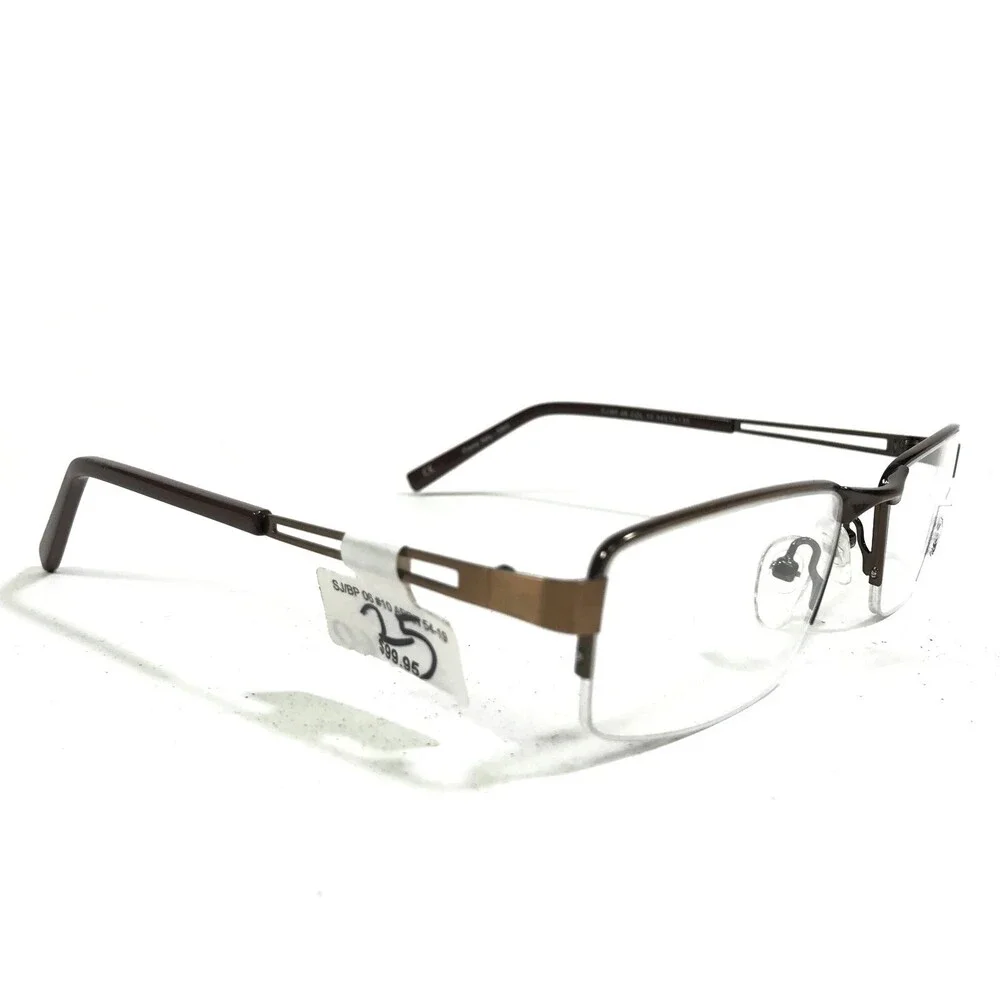 Bayside Prep SJ/BP 06 COL 10 Eyeglasses Frames Brown Rectangular 54-19-135